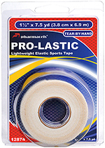 PRO-LASTIC Tape White in retail package Pharmacels