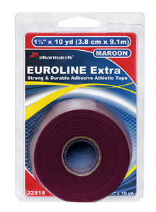 EUROLINE Extra Tape in retail package Pharmacels maroon